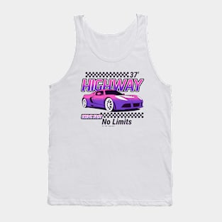 Drive Fast Racer Tank Top